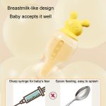 Baby Schnuller Medizin Feeder Drücken Infant Fütterung Dropper Silikon Wasser Feeder – Bild 7