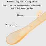 Baby Silikon Löffel Infant Silikon Fütterung Löffel Weiche Kinder Geschirr, With Box, Without Box – Bild 6