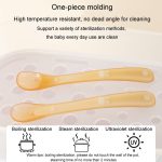Baby Silikon Löffel Infant Silikon Fütterung Löffel Weiche Kinder Geschirr, With Box, Without Box – Bild 10