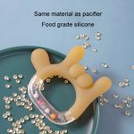 Rassel Baby Beißring beruhigende Schnuller Zahnen Stick Neugeborenen Anti-Essen Hand Silikon Spielzeug, 666 Gesture, Rock Gesture, OK Gesture, Yeah Gesture, Yeah Gesture+Box, 666 Gesture+Box, OK Gesture+Box, Rock Gesture+Box – Bild 8