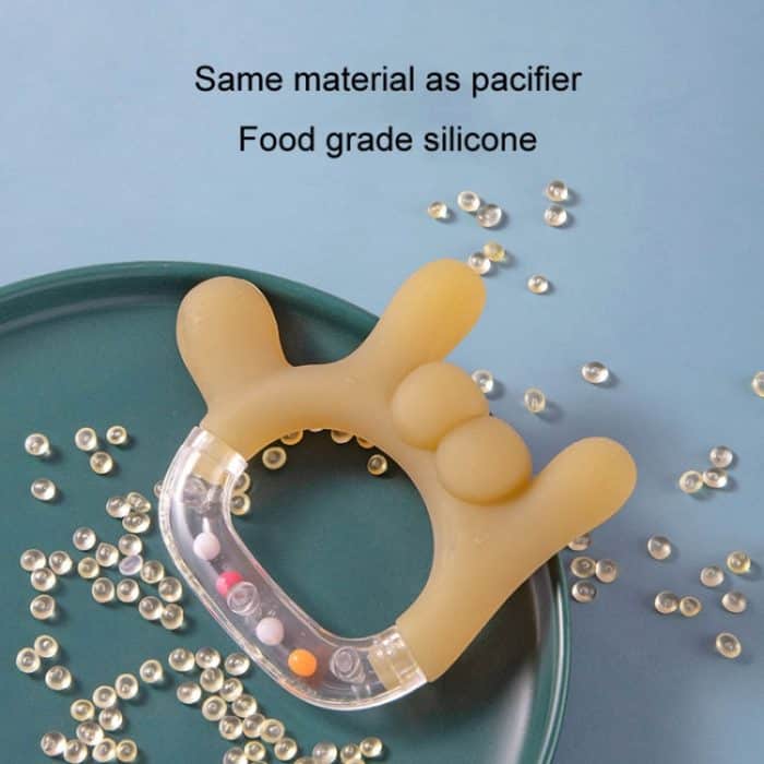 Rassel Baby Beißring beruhigende Schnuller Zahnen Stick Neugeborenen Anti-Essen Hand Silikon Spielzeug, 666 Gesture, Rock Gesture, OK Gesture, Yeah Gesture, Yeah Gesture+Box, 666 Gesture+Box, OK Gesture+Box, Rock Gesture+Box – Bild 8