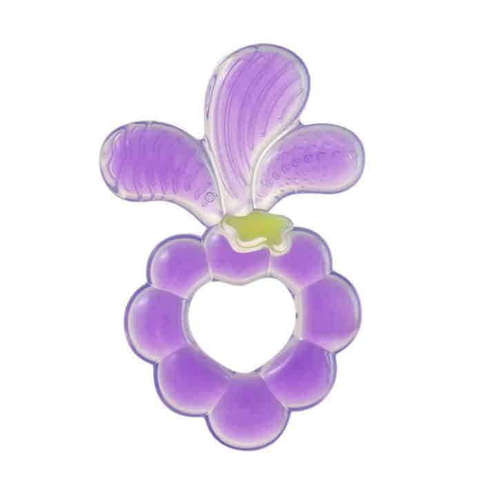 TBD0605050301.jpg Baby Food-Grade Silikon Trauben Beißring Kleinkind Zahnen Sticks Obst Silikon Knabbereien, Purple, Pink, With Box Purple, With Box Pink – Bild 1