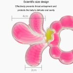 Baby Food-Grade Silikon Trauben Beißring Kleinkind Zahnen Sticks Obst Silikon Knabbereien, Purple, Pink, With Box Purple, With Box Pink – Bild 5