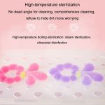 Baby Food-Grade Silikon Trauben Beißring Kleinkind Zahnen Sticks Obst Silikon Knabbereien, Purple, Pink, With Box Purple, With Box Pink – Bild 8