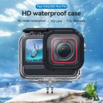 Für Insta360 Ace Pro Kamera TELESIN 45m Wasserdichte Fall Unterwasser Tauchen Gehäuse Abdeckung – Bild 2