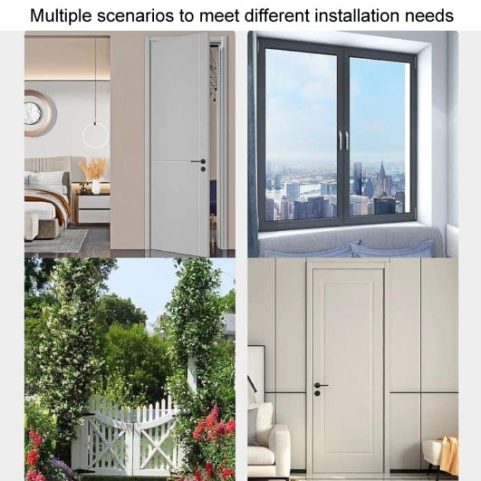 Edelstahl-Riegel Türriegel Badezimmer Holztür und Fenster Anti-Diebstahl-Riegelschloss, 2 inch, 3 inch, 4 inch, 5 inch, 6 inch, 8 inch, 10 inch, 12 inch – Bild 11