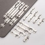 Edelstahl-Riegel Türriegel Badezimmer Holztür und Fenster Anti-Diebstahl-Riegelschloss, 2 inch, 3 inch, 4 inch, 5 inch, 6 inch, 8 inch, 10 inch, 12 inch – Bild 3