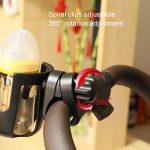 2 in 1 Skelett Kinderwagen Handy Becherhalter Kinderwagen Mehrzweck-Flaschenregal – Bild 3