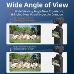 Für DJI Osmo Pocket 3 Magnetisches Weitwinkelobjektiv erweitert das Sichtfeld auf 112 Grad – Bild 5