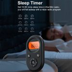 M01 Mini Tragbares wiederaufladbares FM/AM-Radio mit Hintergrundbeleuchtung – Bild 8