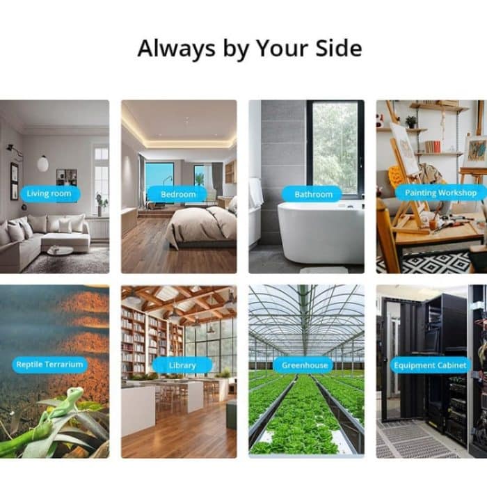 Drahtloser Temperatur- und Feuchtigkeitssensor-Detektor Smart Home, Sonoff SNZB-02P – Bild 12