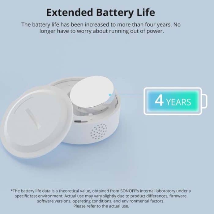 Drahtloser Temperatur- und Feuchtigkeitssensor-Detektor Smart Home, Sonoff SNZB-02P – Bild 8