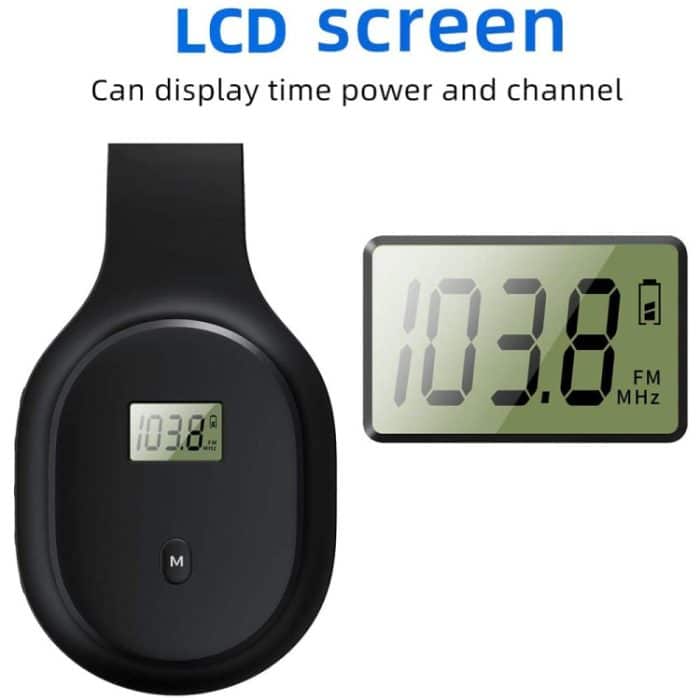 A8 Ladeversion Tragbarer FM-Kopfhörer mit Digitalanzeige – Bild 4