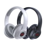 X5 Tragbarer, digitaler Display-Klapp-Headset-FM-Radio-Kopfhörer, Charging White, Charging Black, Bluetooth White – Bild 2
