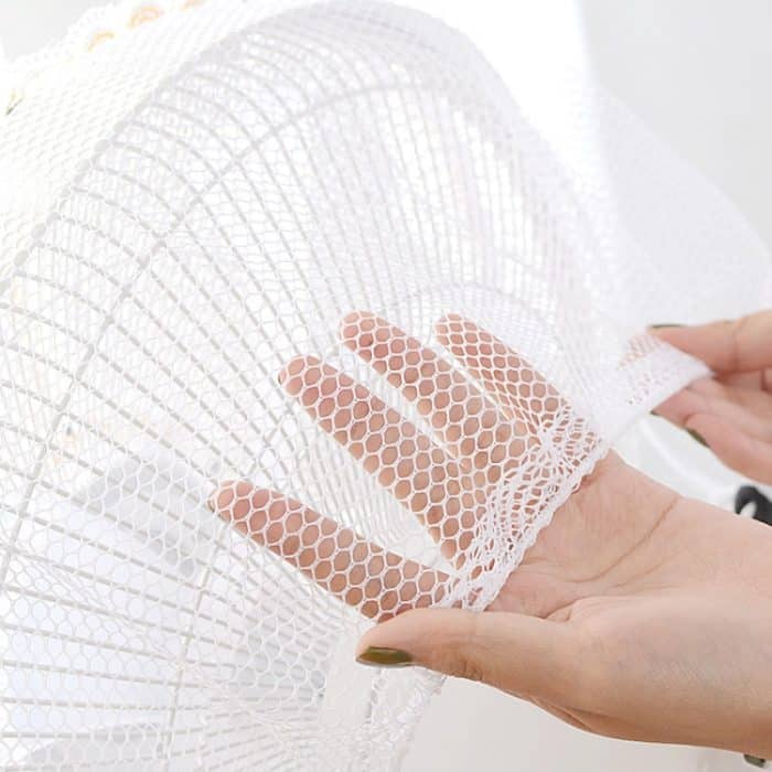 Kinder Anti-Pinch Handventilator Abdeckung Allround Ventilator Staubdichte Mesh-Abdeckung – Bild 3