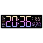 5526 LED Digitalanzeige Elektronische Wanduhr Multifunktionaler Countdown-Wecker