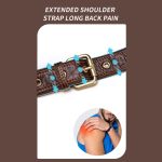 BULL CAPTAIN 082 Große Umhängetasche aus erster Schicht Rindsleder im Retro-Stil mit einer Schulter – Bild 8