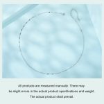 S925 Sterling Silber Platinierte Basic Halskette – Bild 5