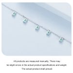 Platiniertes Quastenarmband aus S925er Sterlingsilber – Bild 5