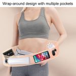 OUDU Outdoor Sports Tragbare Wickel-Hüfttasche Unisex Handytasche, Small, Large – Bild 4