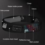 OUDU Outdoor Sports Tragbare Wickel-Hüfttasche Unisex Handytasche, Small, Large – Bild 8