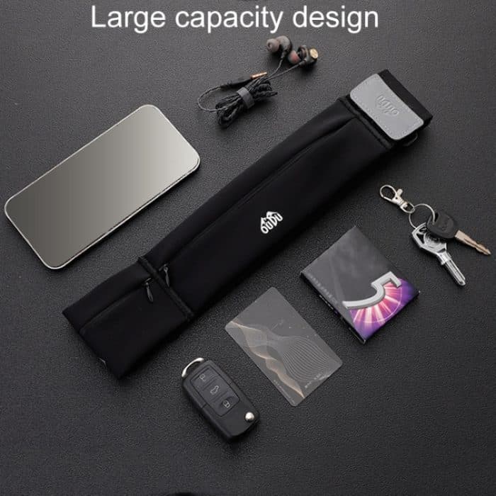 OUDU Outdoor Sports Tragbare Wickel-Hüfttasche Unisex Handytasche, Small, Large – Bild 9