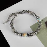 Personalisiertes Spleiß-Edelstahlarmband – Bild 3