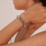 Personalisiertes Spleiß-Edelstahlarmband – Bild 4