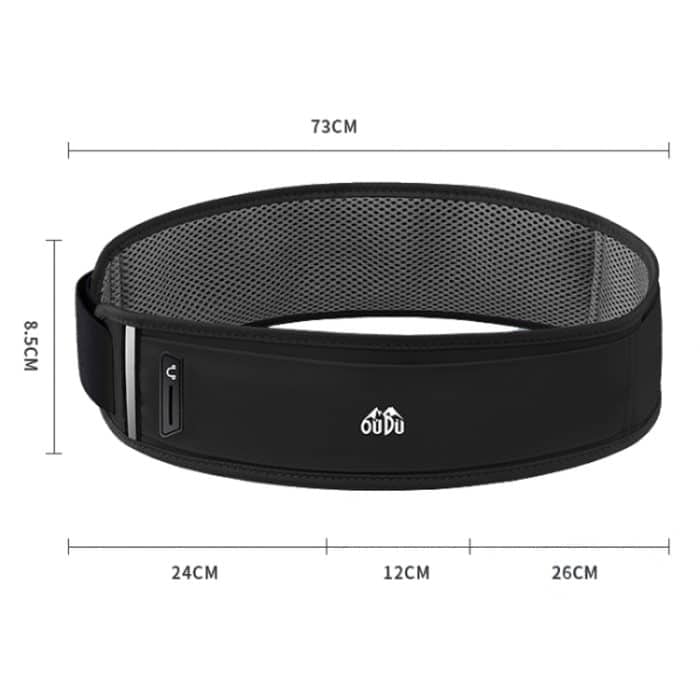 OUDU Outdoor Sports Wraparound Hüfttasche Tragbare Wasserflaschentasche, Small, Large – Bild 3