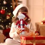 Plüschbär Puppe Weihnachtsschmuck Kinder Weihnachtsgeschenk Puppen, Standing Bear – Bild 6