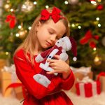 Plüschbär Puppe Weihnachtsschmuck Kinder Weihnachtsgeschenk Puppen, Standing Bear – Bild 7