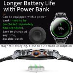 H18 Ultradünne 1,95-Zoll-Plug-In-Telefon-Smartwatch mit rundem Kugelbildschirm, 32G – Bild 12