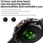 H18 Ultradünne 1,95-Zoll-Plug-In-Telefon-Smartwatch mit rundem Kugelbildschirm, 32G – Bild 16