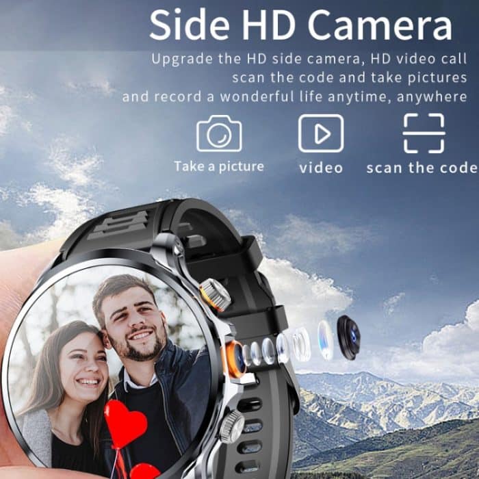 H18 Ultradünne 1,95-Zoll-Plug-In-Telefon-Smartwatch mit rundem Kugelbildschirm, 32G – Bild 17