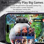 H18 Ultradünne 1,95-Zoll-Plug-In-Telefon-Smartwatch mit rundem Kugelbildschirm, 32G – Bild 20