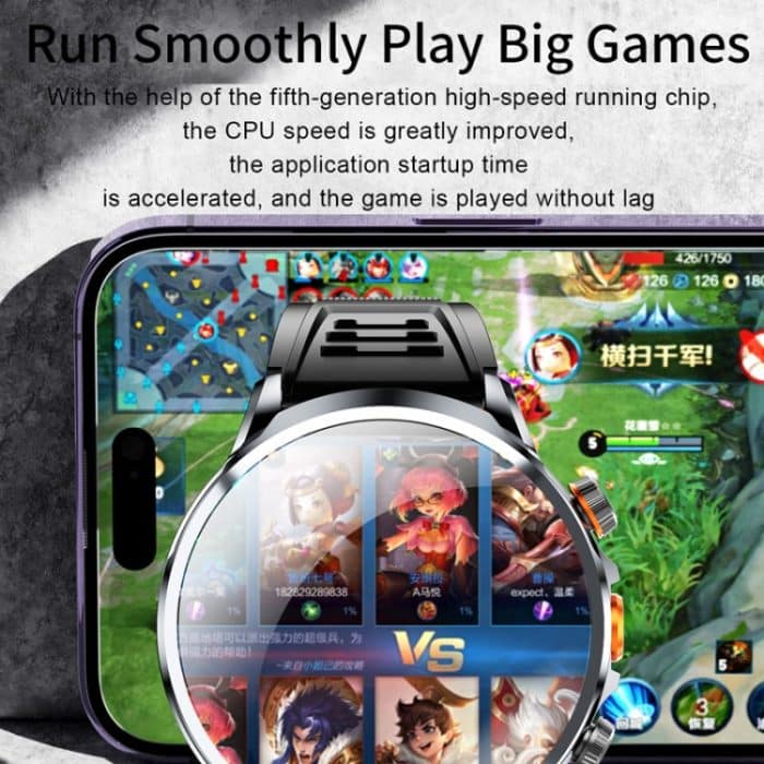 H18 Ultradünne 1,95-Zoll-Plug-In-Telefon-Smartwatch mit rundem Kugelbildschirm, 32G – Bild 20