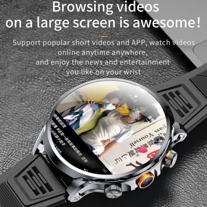 H18 Ultradünne 1,95-Zoll-Plug-In-Telefon-Smartwatch mit rundem Kugelbildschirm, 32G – Bild 4
