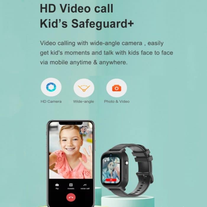 K26H 4G Kindertelefonuhr mit 1,83-Zoll-Touchscreen, Frontkamera, SOS-GPS-Standort – Bild 4