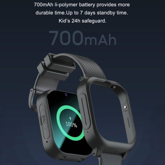 K26H 4G Kindertelefonuhr mit 1,83-Zoll-Touchscreen, Frontkamera, SOS-GPS-Standort – Bild 7