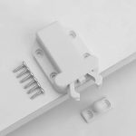 Schranktürschließer mit selbstsperrender, versteckter Schubladen-/Schranktürschließer