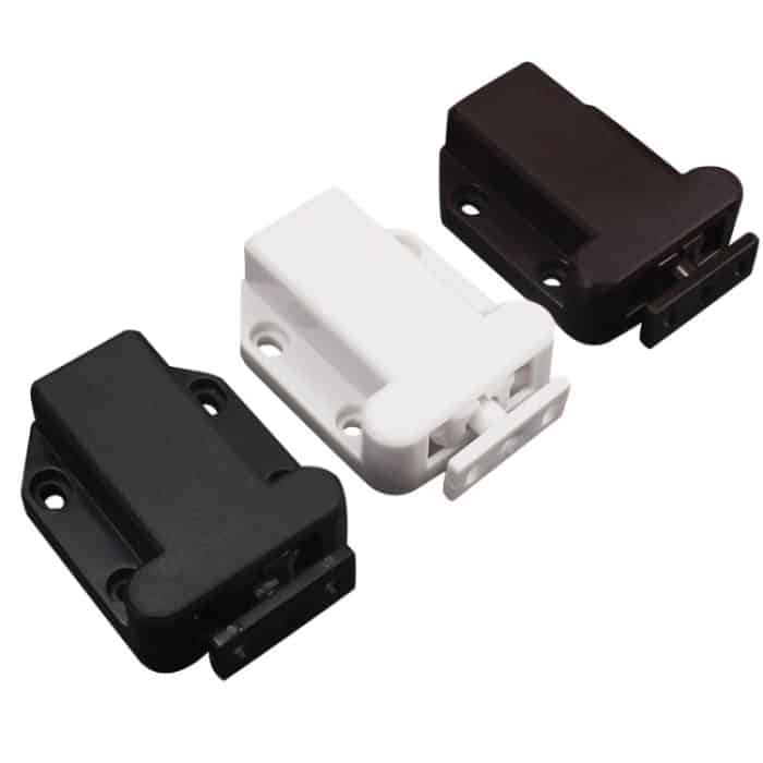 Schranktürschließer mit selbstsperrender, versteckter Schubladen-/Schranktürschließer – Bild 3