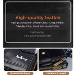 Baellerry D3261 Retro Multi-Kartensteckplatz Doppelreißverschluss Kurze Geldbörse Münzbörse – Bild 6