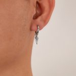 1 Paar personalisierte Vintage Edelstahl Ohrringe – Bild 5