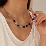 Personalisierte Schmetterlingslegierung Anhänger Einfache Edelstahl Halskette – Bild 7