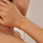 OPK GS1568 Edelstahl-Armband mit hohlem Schmetterling und Zirkonia – Bild 6