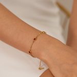 OPK GS1566 Einfaches Edelstahl-Accessoire Zirkonia Temperament Armband – Bild 4