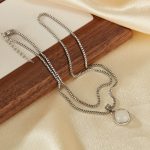 Runder Kupferanhänger mit Edelstahlkette – Bild 2