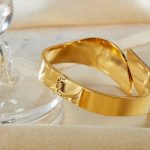 OPK GH1106 Minimalistisches, glänzendes Edelstahlarmband – Bild 3