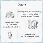 S925 Sterling Silber Diamant Muster Positionierung Clip DIY Armband Zubehör – Bild 5