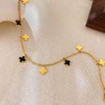 OPK GZ197 Einfache Fußkettchen aus Edelstahl mit geometrischem Kreuz – Bild 3